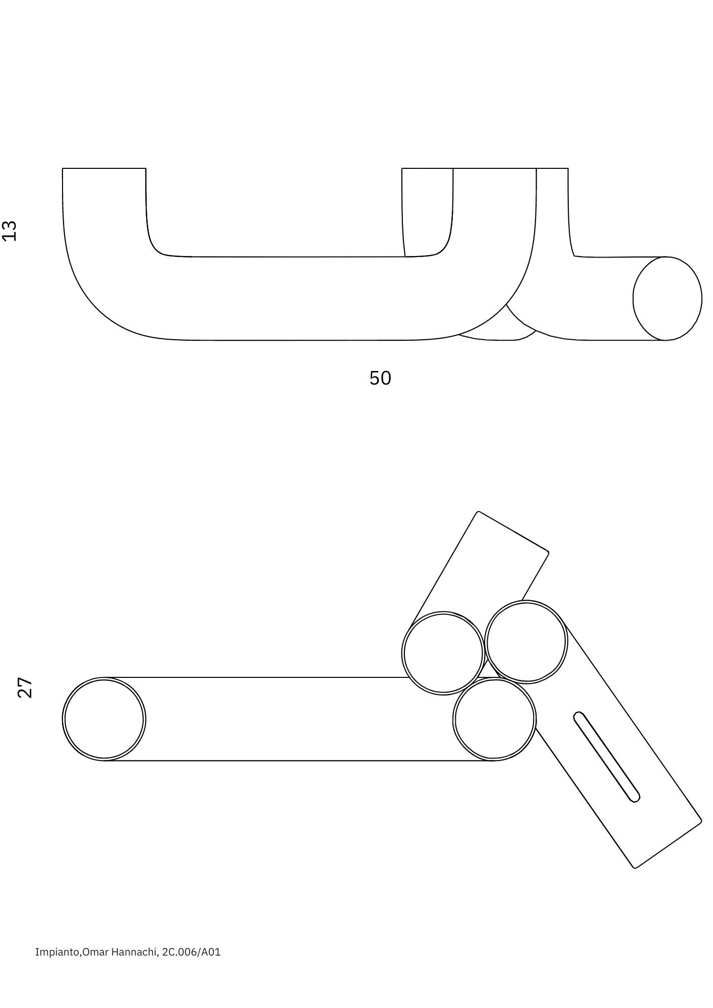 Металлические центральные части Orografie IMPIANTO ARCH-00085923 - Вид №7