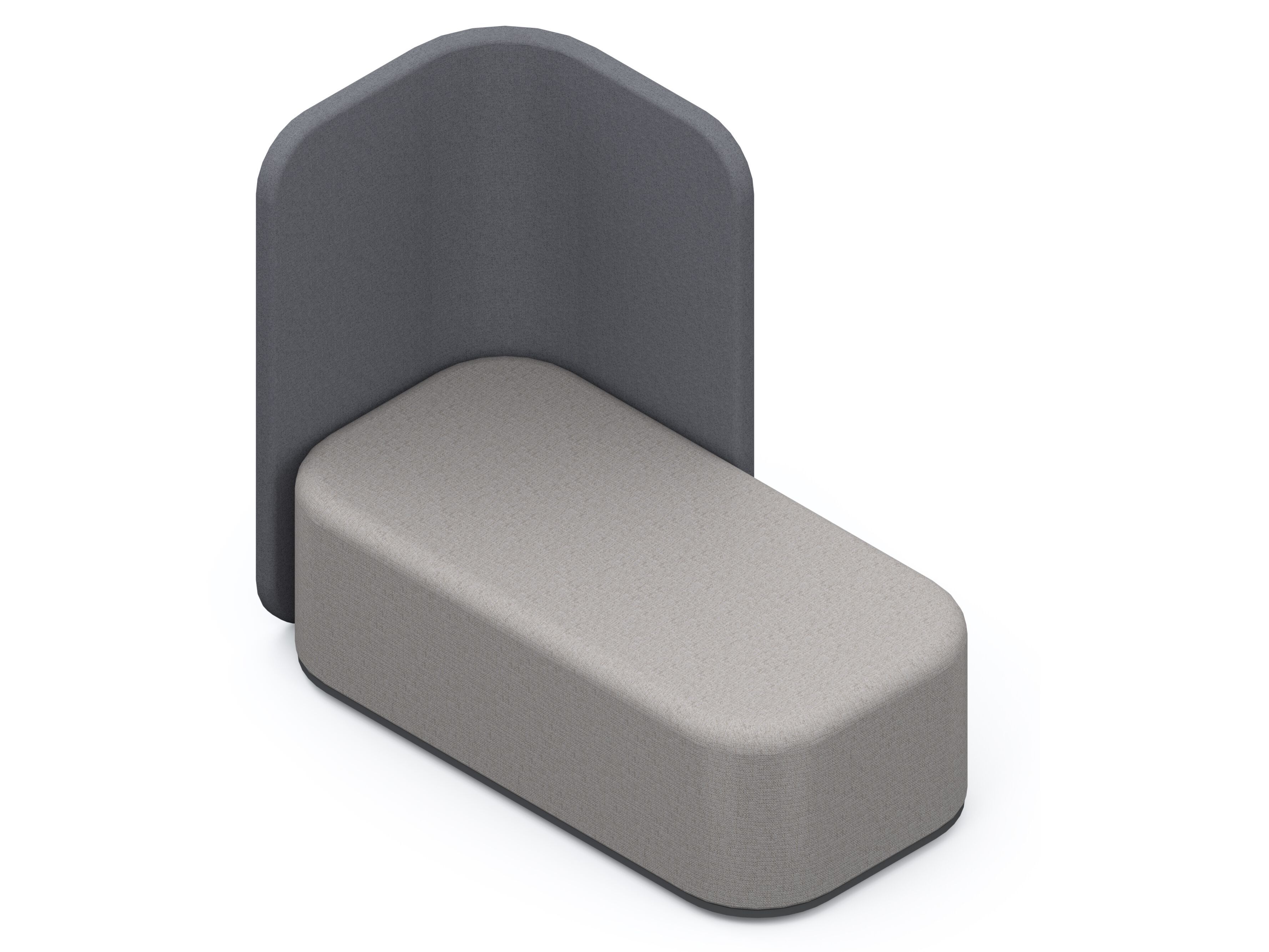 Модульное сиденье с угловой спинкой FURNIKO Sylo ARCH-00121309 - Вид №1