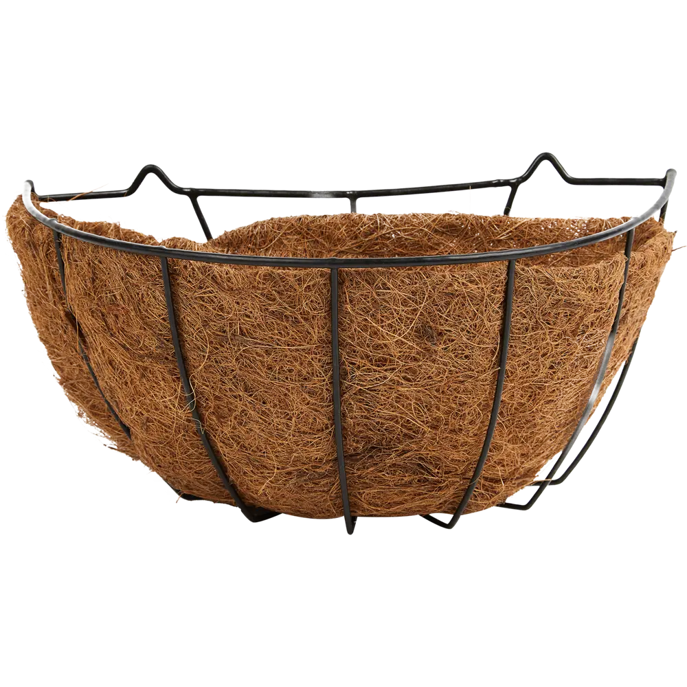 GARDEN SHOW Кашпо с кокосовым вкладышем для живых растений 83665712 STLM-0043188