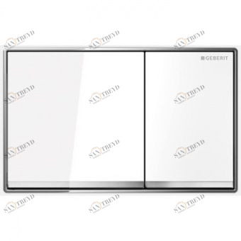 115.640.SI.1 смывная клавиша SIGMA 60, двойной смыв, (белый) Santreyd 