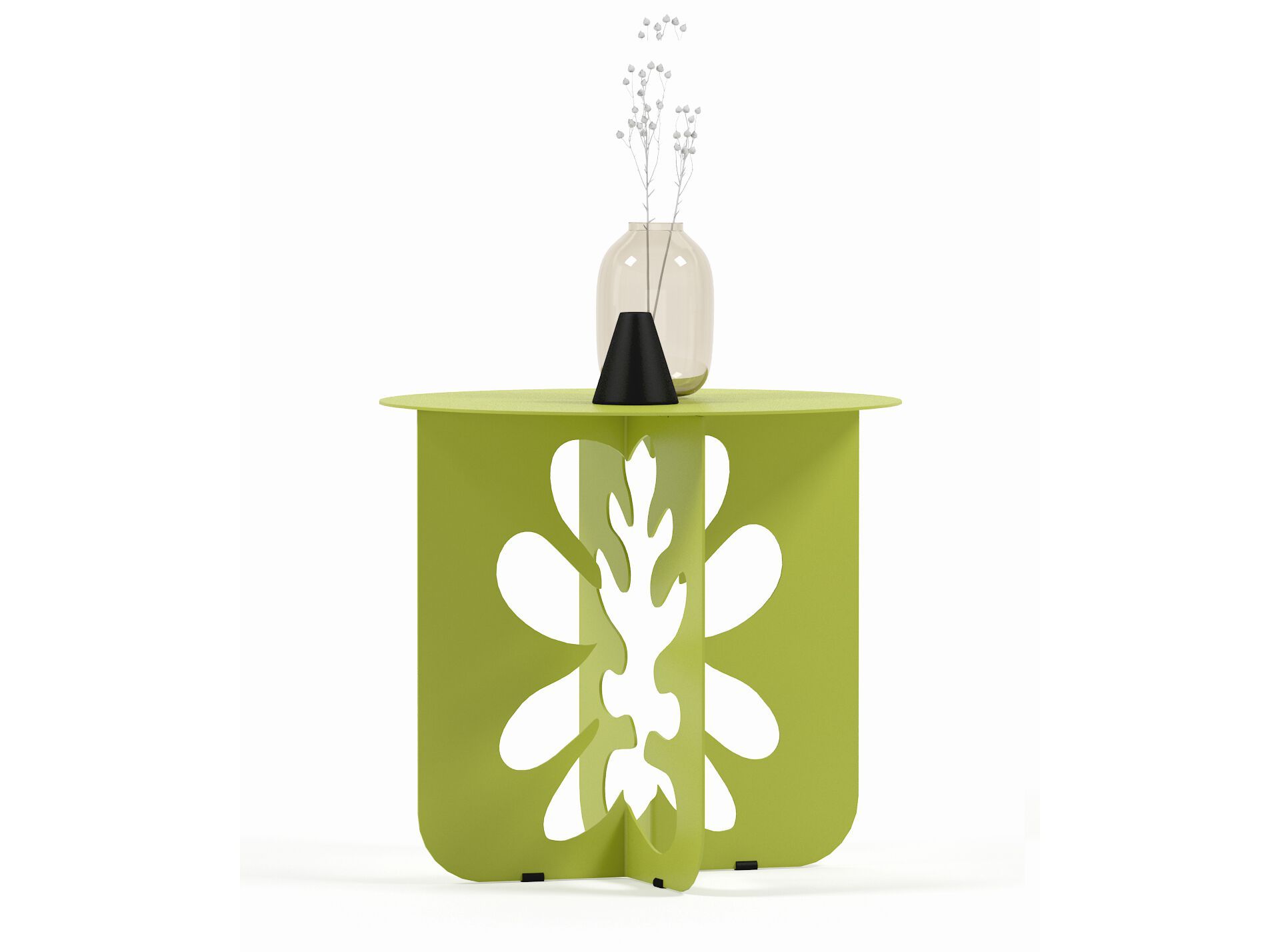 Круглый стол из листового металла Shishka Project Art Table ARCH-00027344