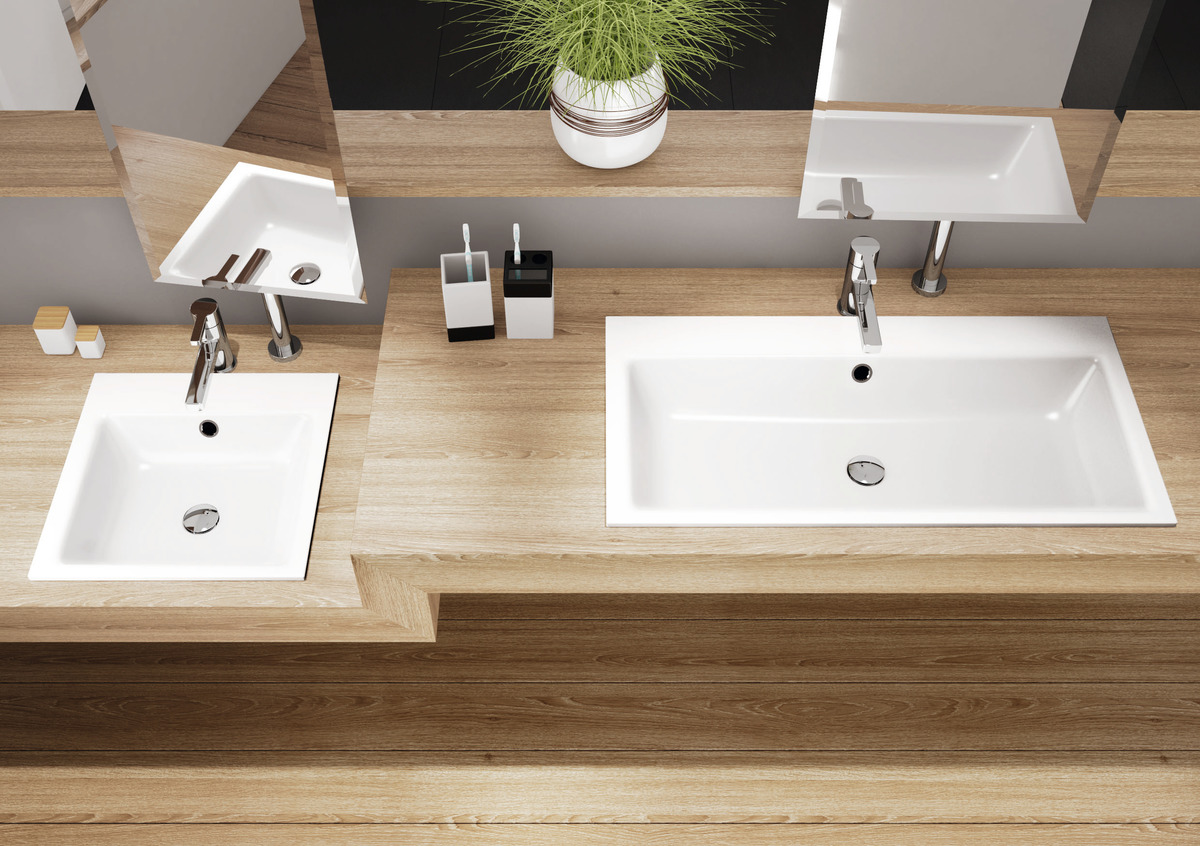 Умывальник KALDEWEI Сталь эмалированная 3169 1 альпийский белый 316930831  - Вид №6