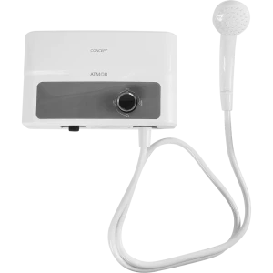 Проточный водонагреватель электрический Atmor Concept 5 KW Shower 35202505 кВт белый с душевой лейкой