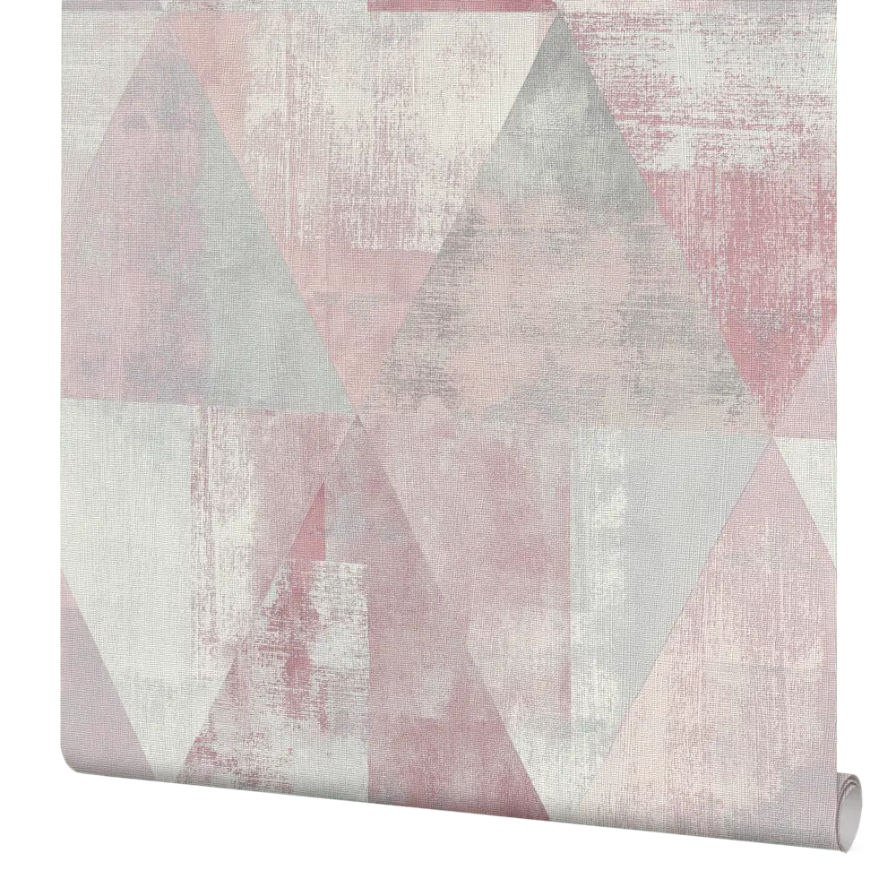 Обои флизелиновые «Пирамида» RA 410938 цвет розовый 0.53 м Rasch Hyde Park STLM-2064138 - Вид №1