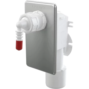 Сифон для сбора конденсата под штукатурку DN40 и DN50, нержавеющая сталь