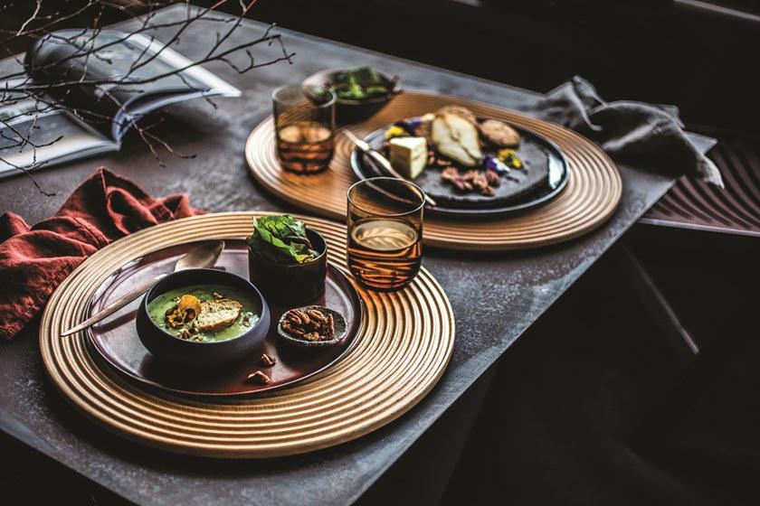 Milla & Milli Круглый поднос из массива дерева Foodwood sun-id-1448057 - Вид №12