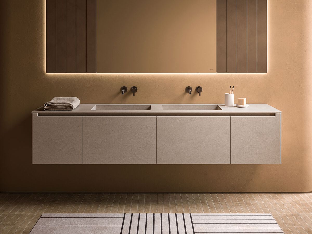 Столешница из MDi со встроенной раковиной Inbani M54 ARCH-00054371