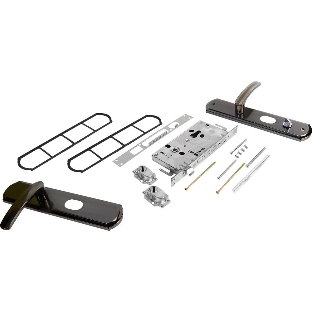 НОРА-М Замок врезной с ручками на планке для китайских дверей 85539369 STLM-0063686 - Вид №2