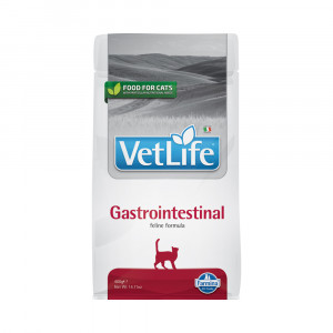 ПР0050259 Корм для кошек Vet Life Natural Diet при проблемах с ЖКТ сух. 400г Farmina