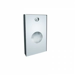 GSP002 Контейнер для гигиенических пакетов STELLA со сменными вкладышами - 100 пакетов СТАЛЬ ПОЛИРОВАННАЯ Merida