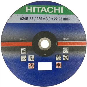 Диск отрезной по металлу тип 41 Hitachi 230x22.2x3 мм