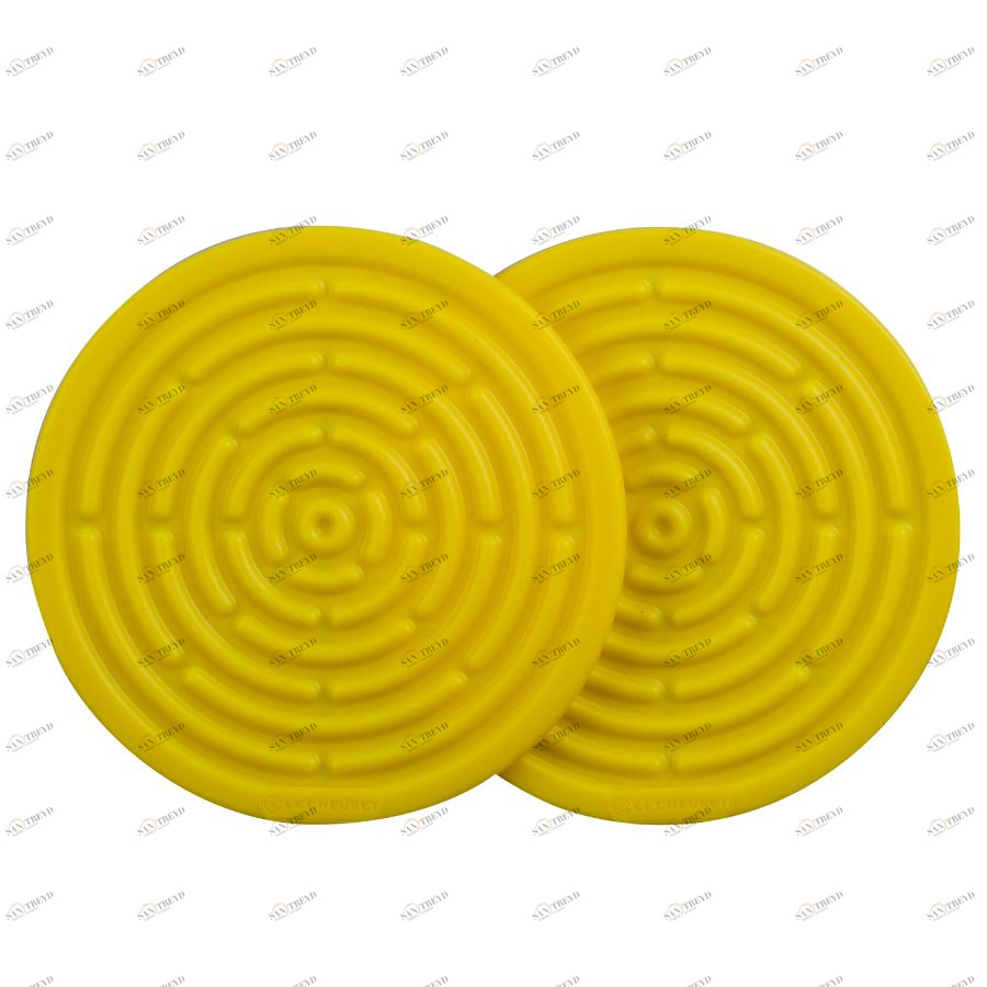 Набор подставок под горячее Le Creuset, 2 предмета, желтый 93000210403200