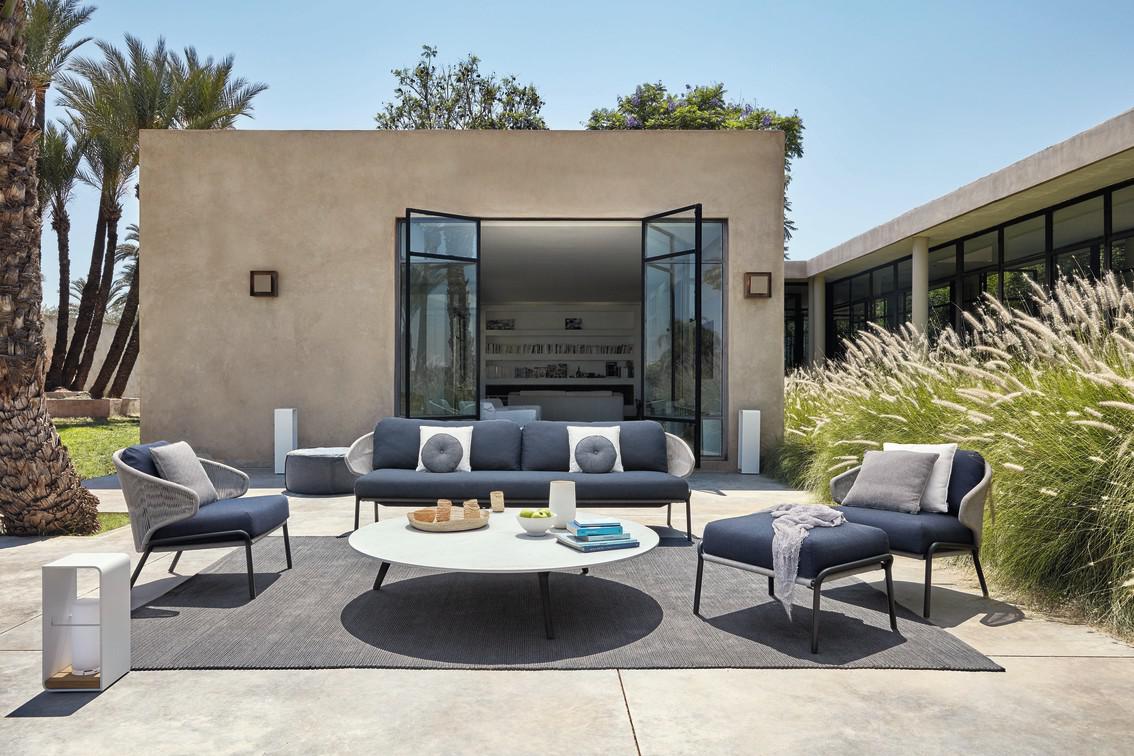 MNST318 Подставка для ног лава бронза Manutti Radius - Вид №10