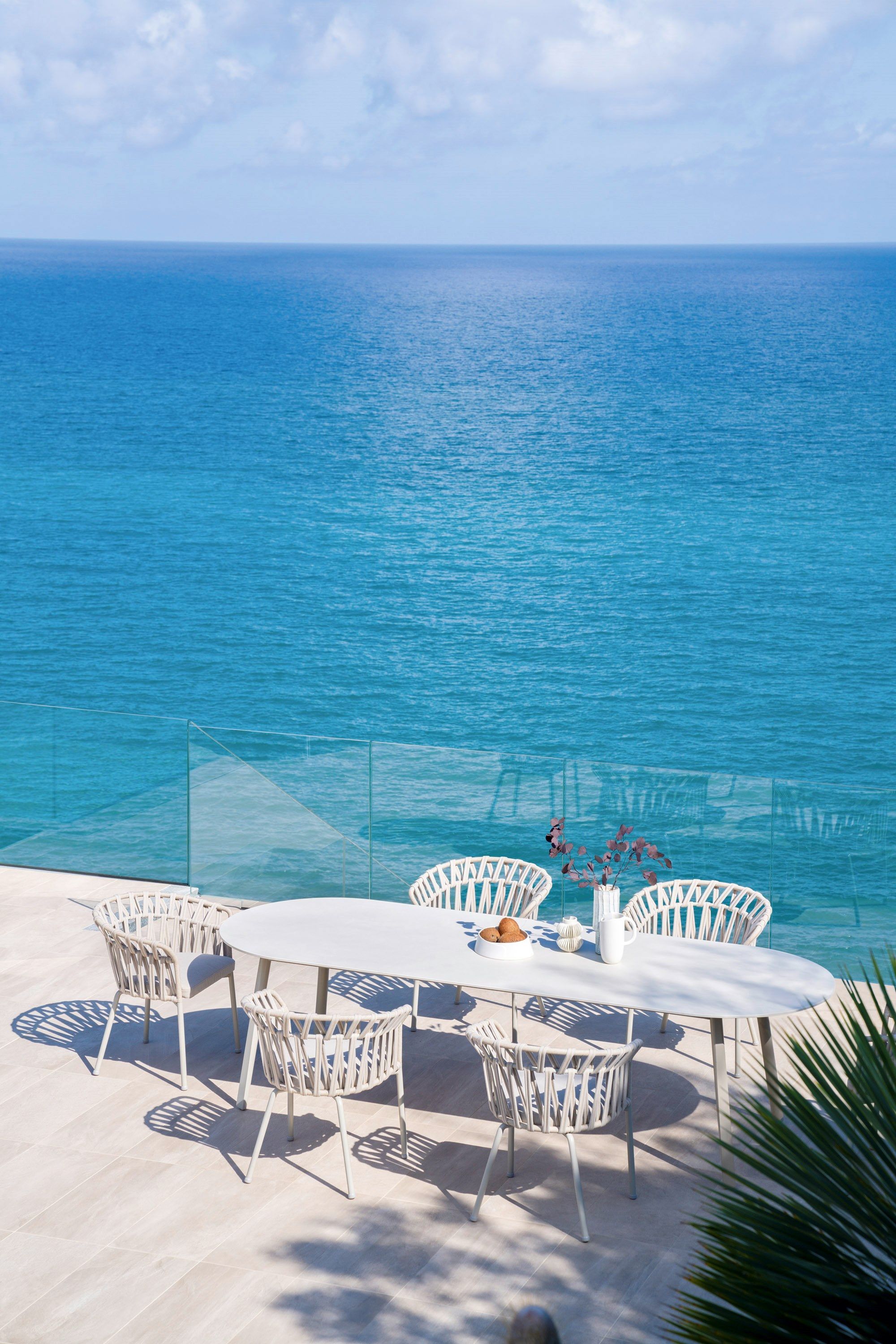 Алюминиевый овальный садовый стол с порошковым покрытием Varaschin Эмма ARCH-00091812 - Вид №10