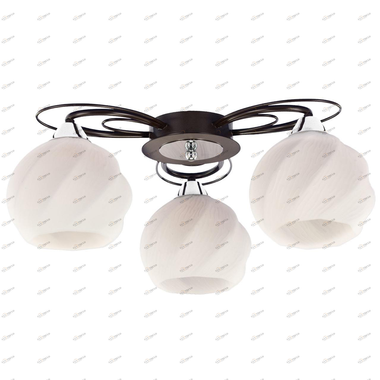 Потолочная люстра Citilux Николь CL168135 CITILUX НИКОЛЬ ВЕНГЕ 183304 Белый 