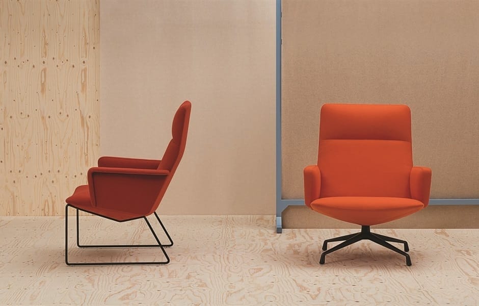 Спицевое кресло с высокой спинкой Andreu World Capri Lounge ARCH-00053348 - Вид №2