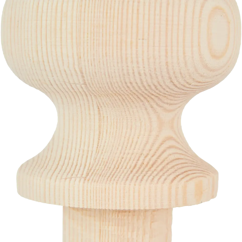 Santreyd: Декоративный шар для столбов из натуральной сосны 83836119 Шар с ножкой STLM-1416348 - Вид №2