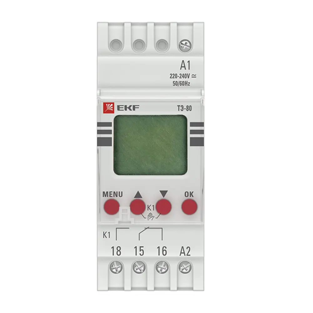 Таймер электронный EKF ТЭ-80 STLM-2180045 - Вид №1