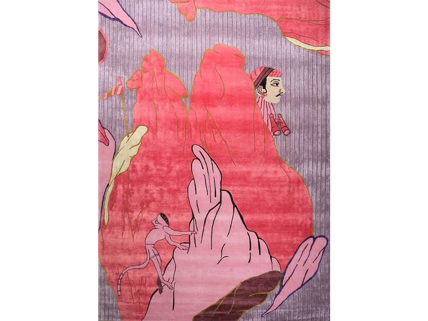 Прямоугольный шерстяной ковер ручной работы Jaipur Rugs Jaipur Wunderkammer ARCH-00078625