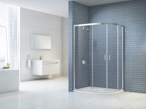 Душевой уголок KA2Q980 Merlyn MERLYN IQ Хромированный