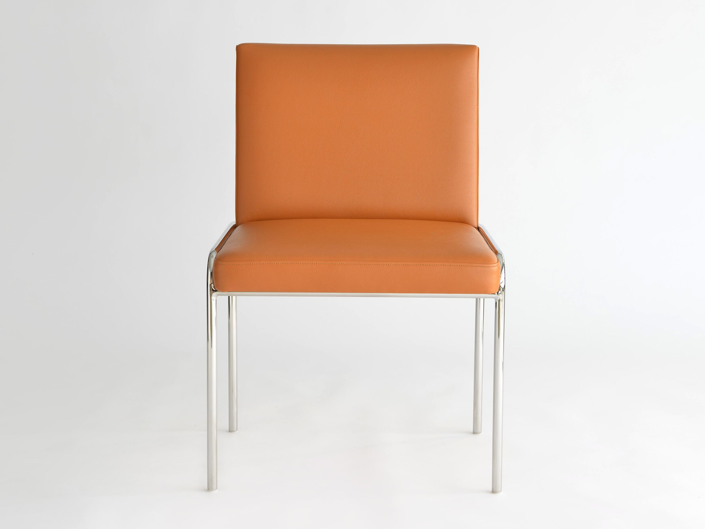 Кожаный стул без подлокотников Phase Design тележка ARCH-00101379