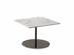 Мраморный квадратный журнальный столик