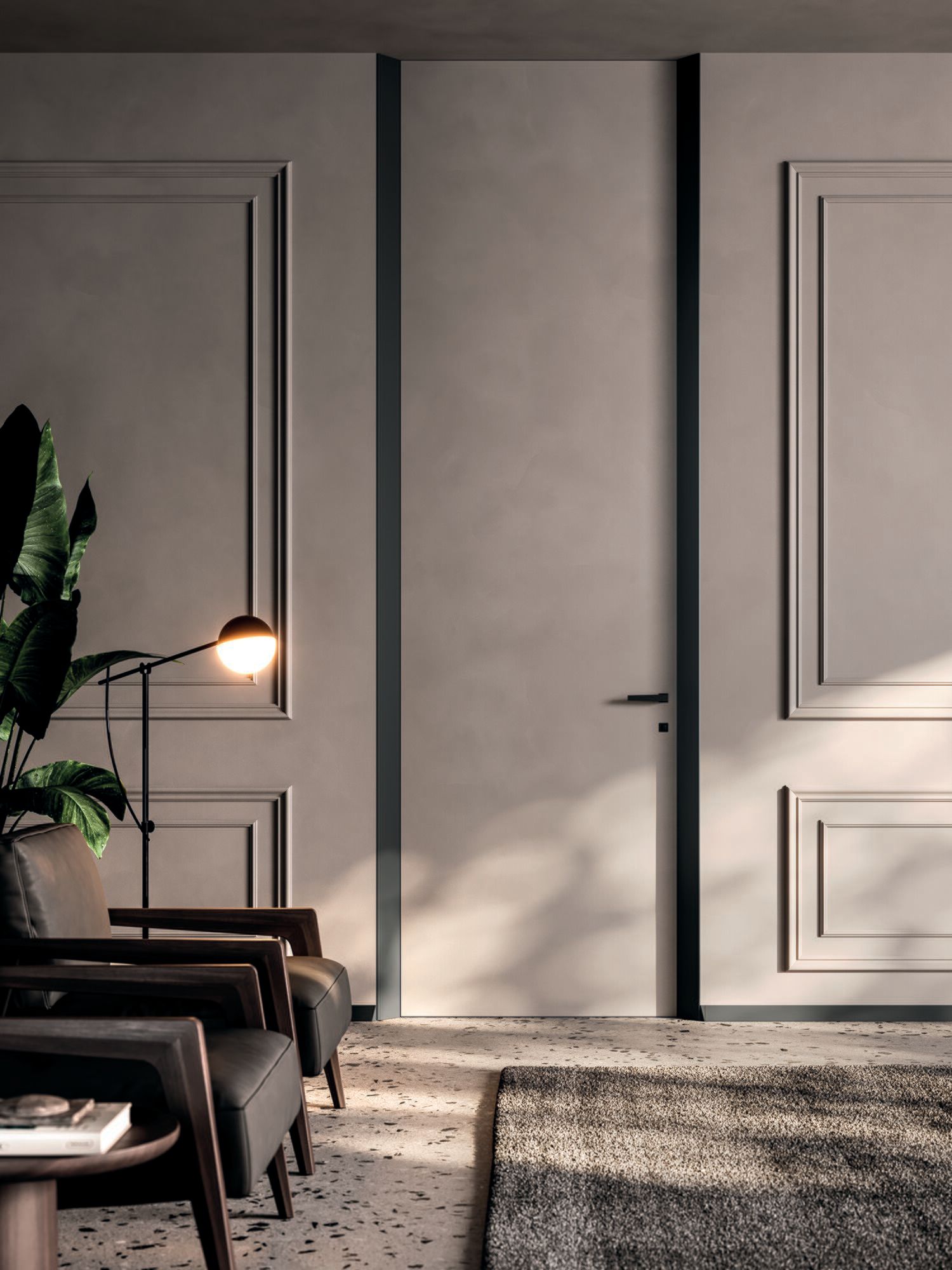 Необработанная дверная панель с покрашенной грунтовкой Eclisse дверные панели ARCH-00113275 - Вид №4