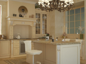 Кухня с островом