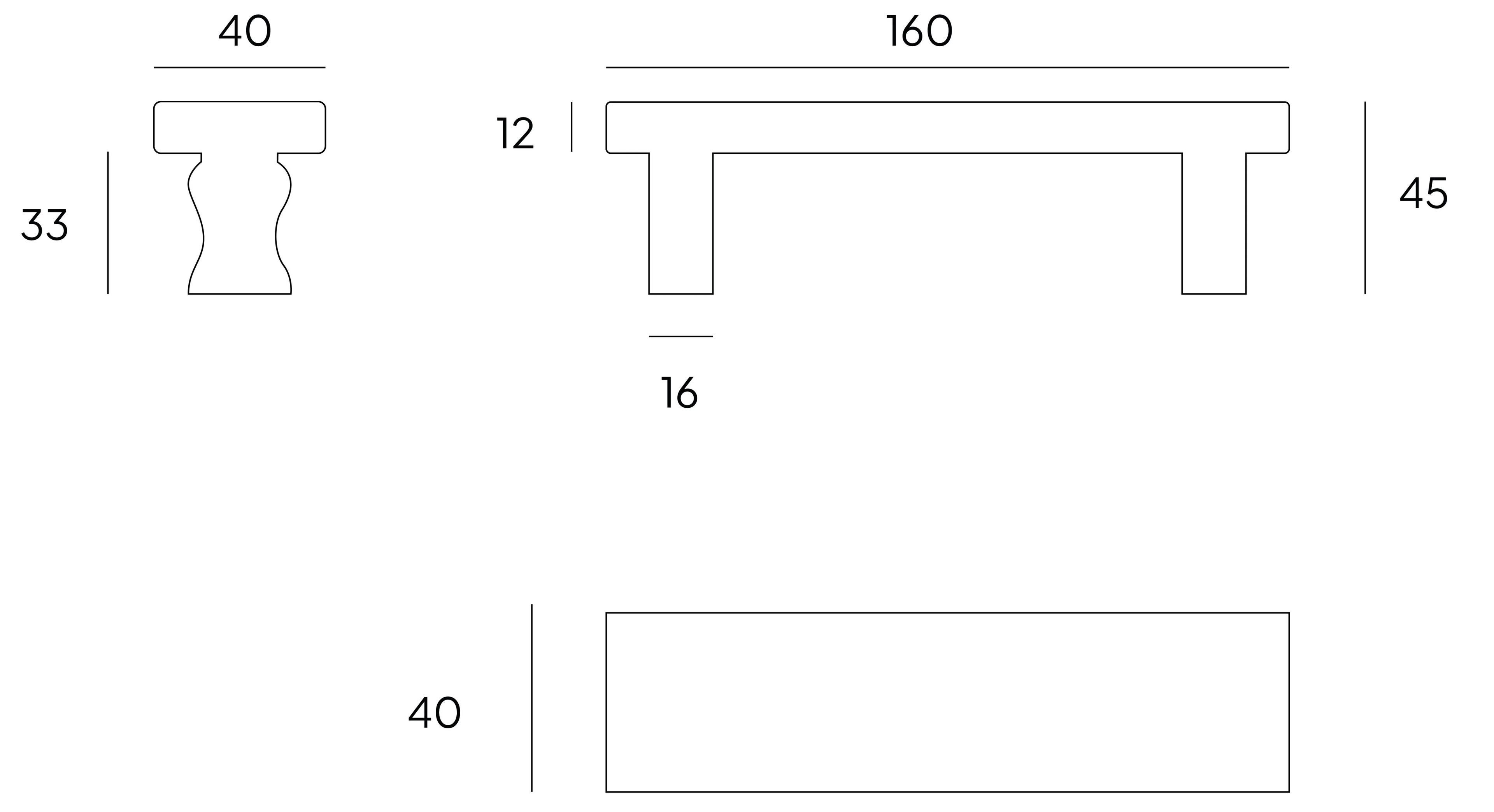 Садовая скамейка из пеперино VELTHA® Tempore ARCH-00002223 - Вид №5