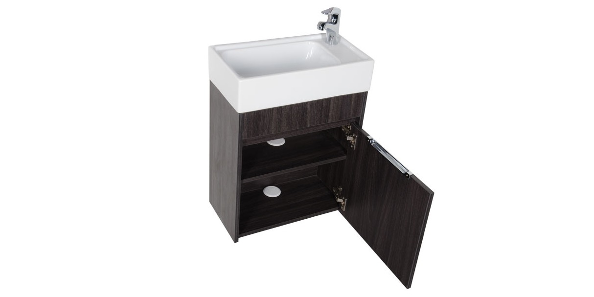 Комплект мебели Aquanet Лидс 50 эвкалипт мистери 00183170 - Вид №4