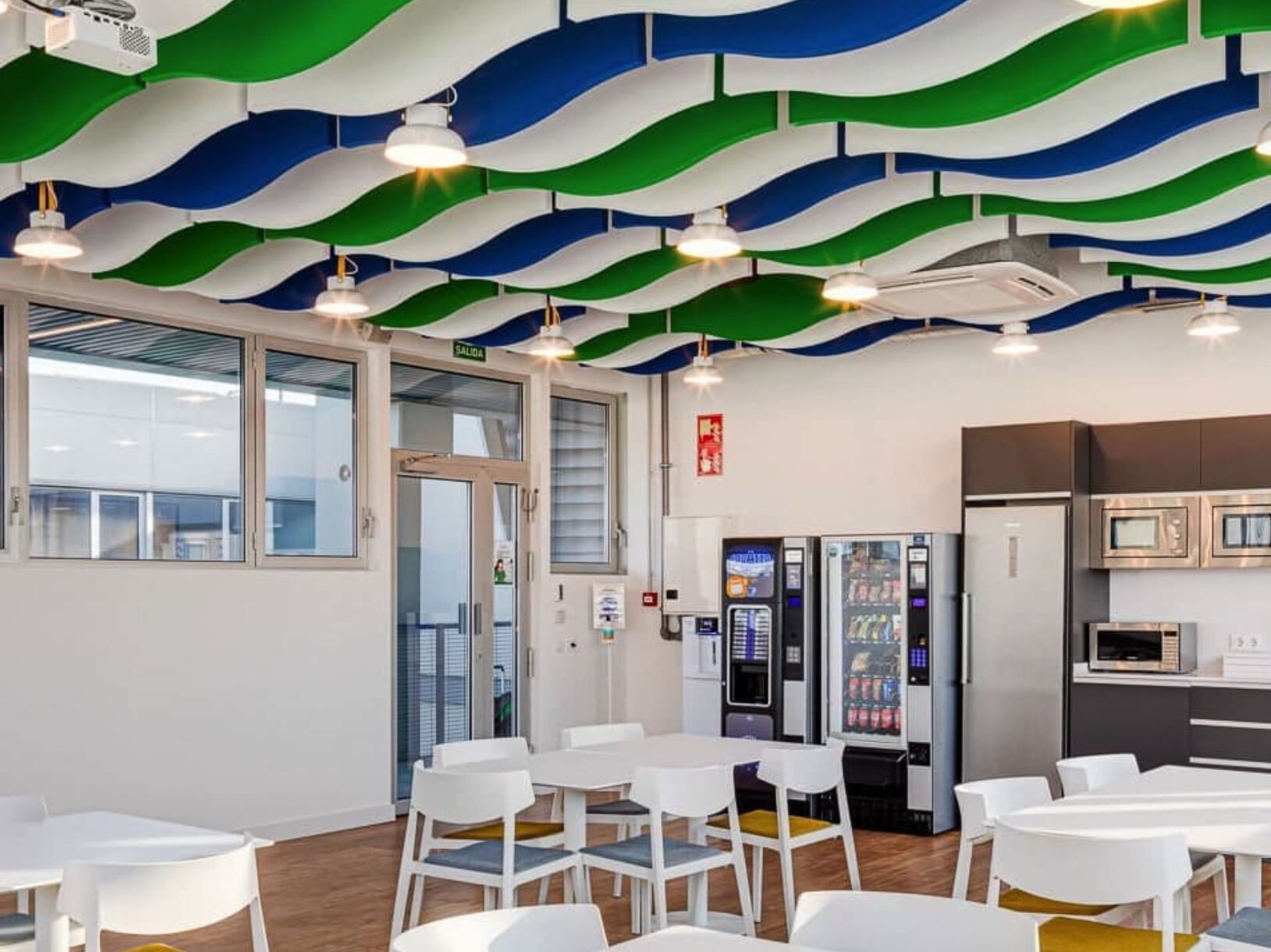 Огнестойкая акустическая перегородка из меламиновой пены ECOcero пена ARCH-00143094