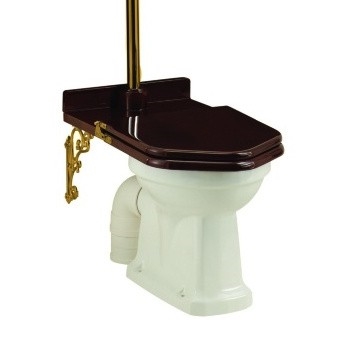 S15M GOL Крышка сиденье для унитаза Burlington Gold - Вид №1