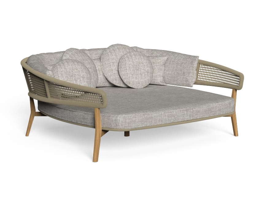 Садовая кровать из морской веревки Talenti Лунный тик ARCH-00080756 - Вид №1