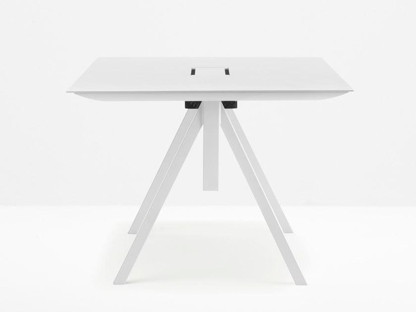 Pedrali Прямоугольный стол с регулируемой высотой Arki-table sun-id-1348233 - Вид №4