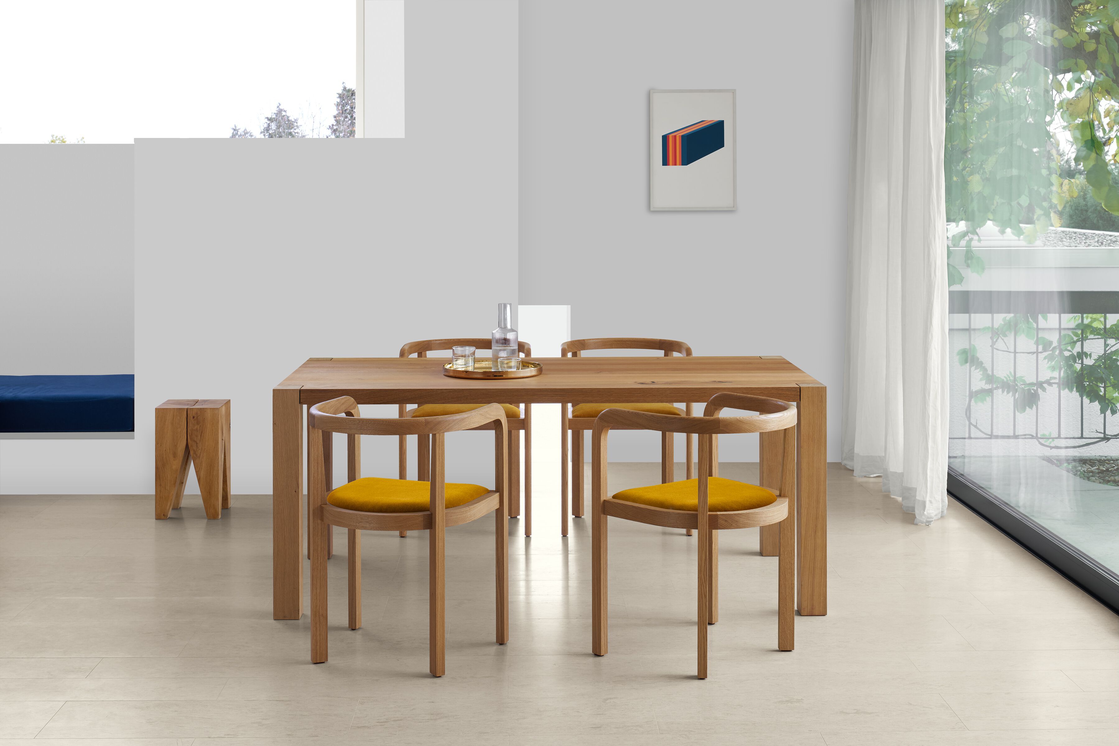 Деревянный прямоугольный стол e15 HOLBORN ARCH-00014970 - Вид №1