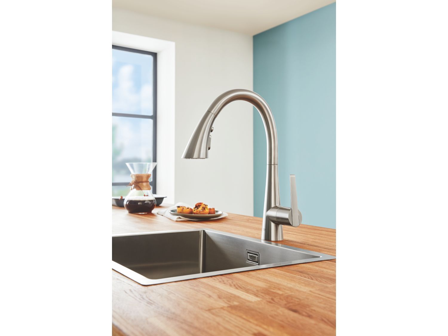 Смеситель для кухни с ограничителем расхода Grohe Zedra ARCH-00030252 - Вид №10