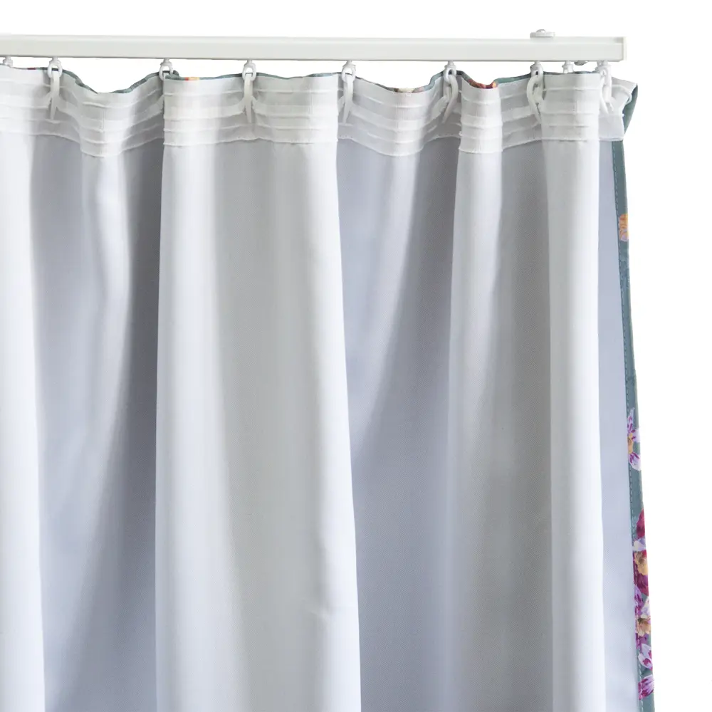 Штора на ленте димаут Букет 150x260 см цвет зелёный SEASONS STLM-2130542 - Вид №2