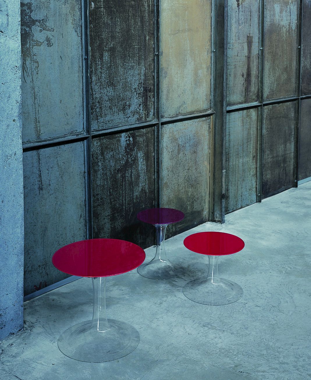 Круглый Хрустальный журнальный столик Glas Italia Funghetti ARCH-00113559 - Вид №3