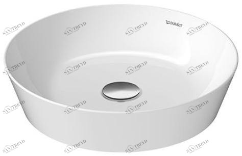 232843 Накладная раковина на столешницу  овальная Duravit Cape Cod