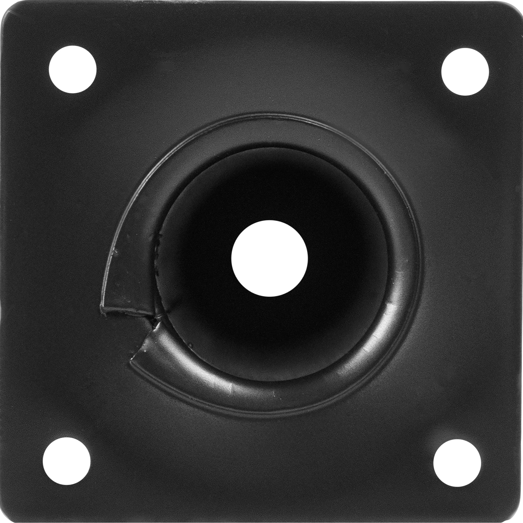 82732785 Ножка круглая 300х30 мм, сталь, цвет черный Santreyd  - Вид №3