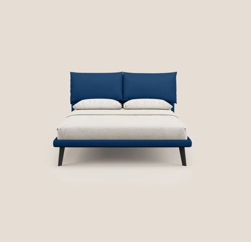 Съемная кровать из ткани с мягким изголовьем Divani.Store ASTRID ARCH-00060077 - Вид №4