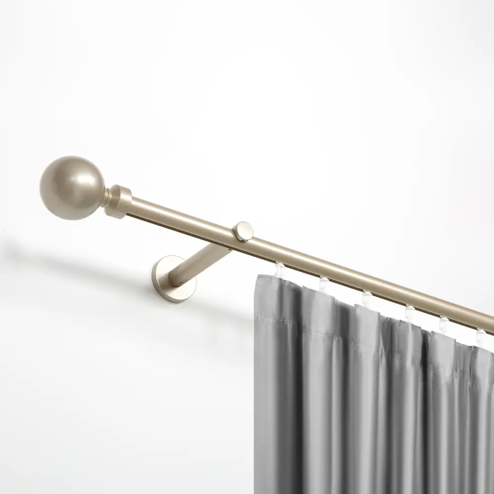 Наконечник для карниза Мульти Шар ионический металл цвет стальной 2x7 см Santreyd STLM-2120254 - Вид №3