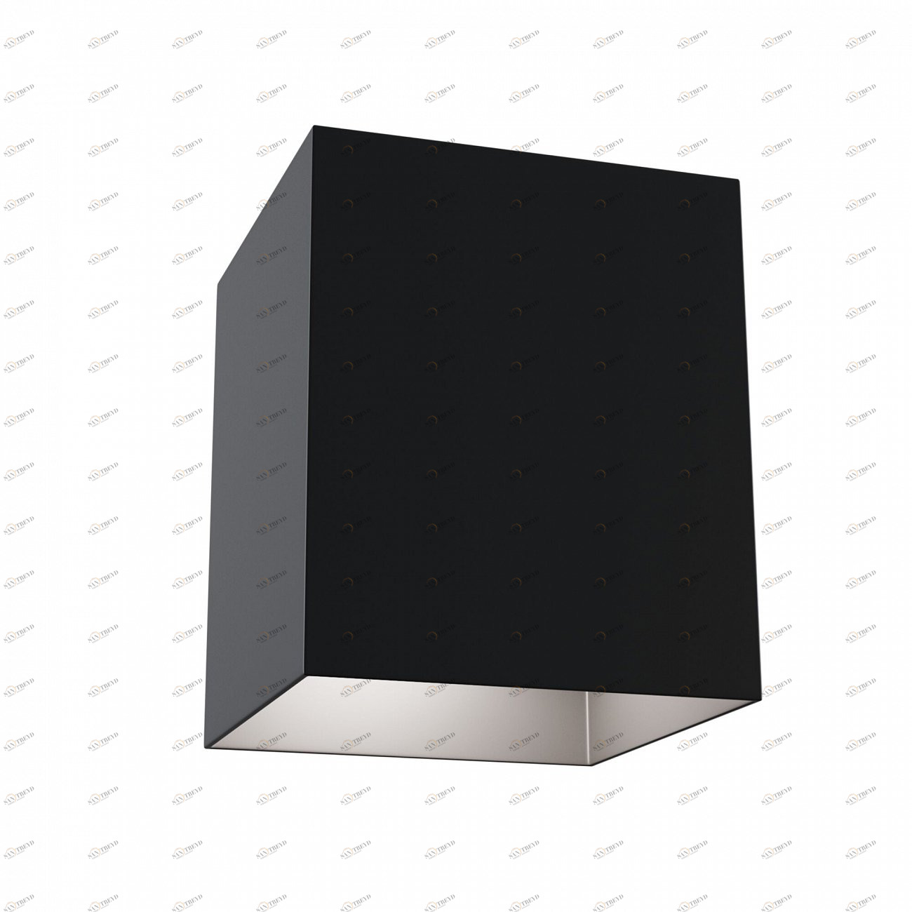 Спот потолочный галогеновый 9х9 см черный Alfa C015CL-01B TECHNICAL CEILING & WALL 00-3956952 Черный 