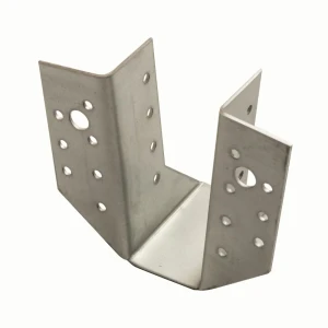 Опора балки раскрытая 40х110х2 цвет серый