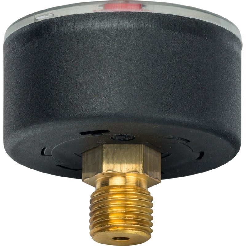 Манометр аксиальный с указателем предела 50 мм 1/4" 4 бар STOUT SIM0007500408 - Вид №3