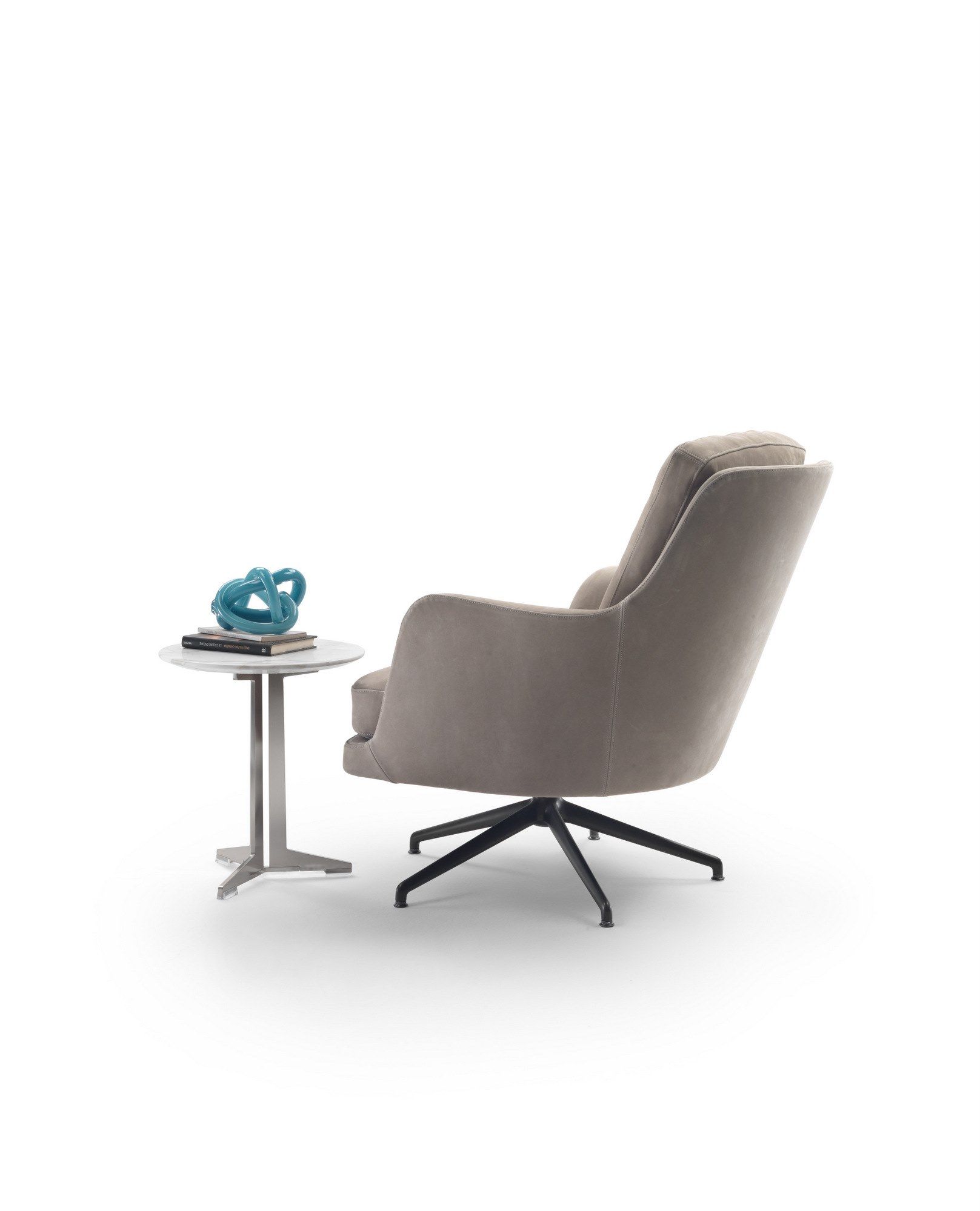 Тканевое вращающееся кресло с подлокотниками Flexform Marley ARCH-00108456 - Вид №3