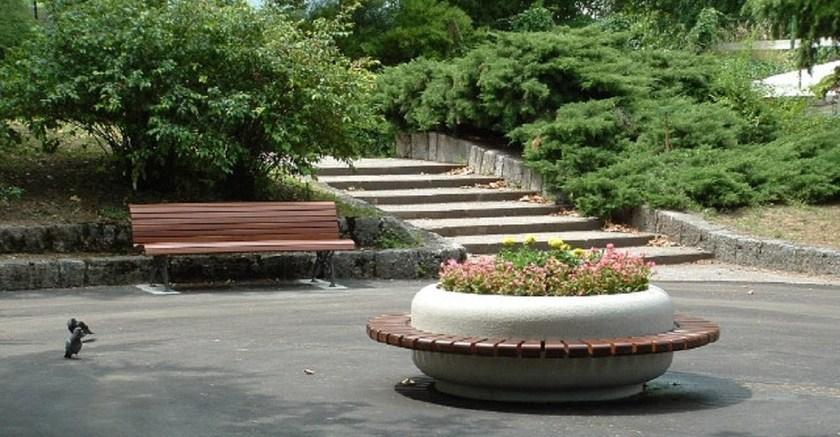 Bellitalia Круглая скамья со встроенной сеялкой Timeless sun-id-1480555 - Вид №1