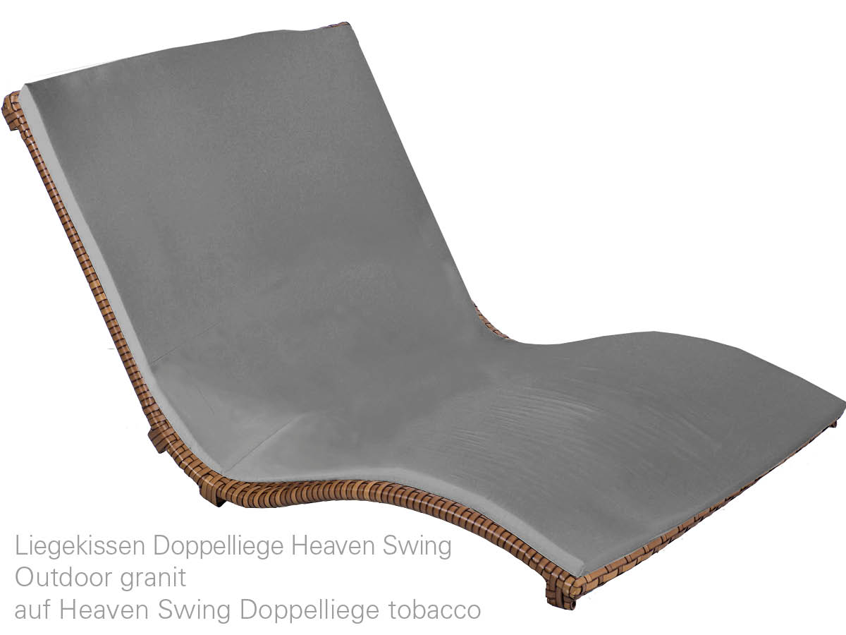 10.00.1442 Подушки для шезлонгов двойной шезлонг Heaven Swing Outdoor гранит Mbm  - Вид №3