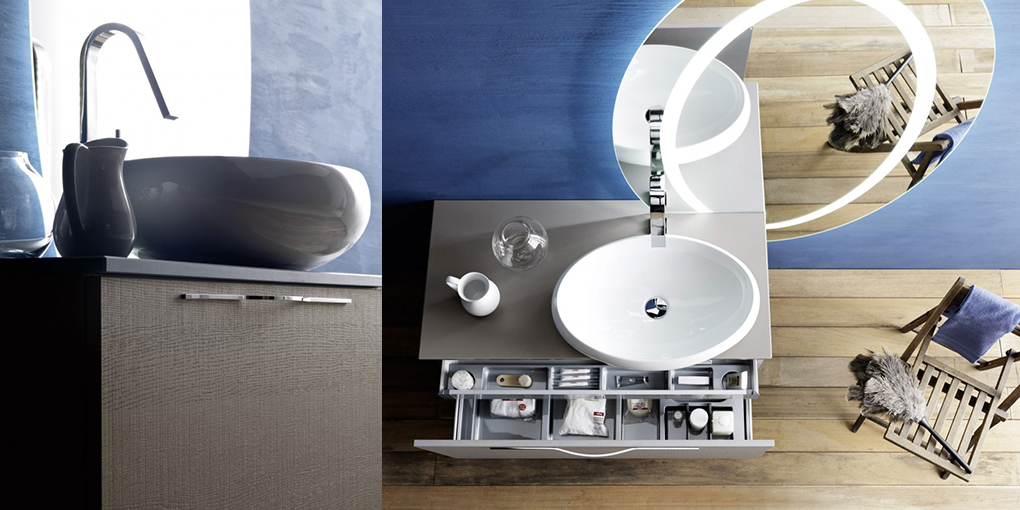 Комплект мебели для ванной Sky 101 Arbi Sky Seghettato Collection SKY101 - Вид №1