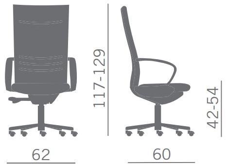 Kastel Стул для руководителя с регулируемой высотой King sun-id-1425116 - Вид №1